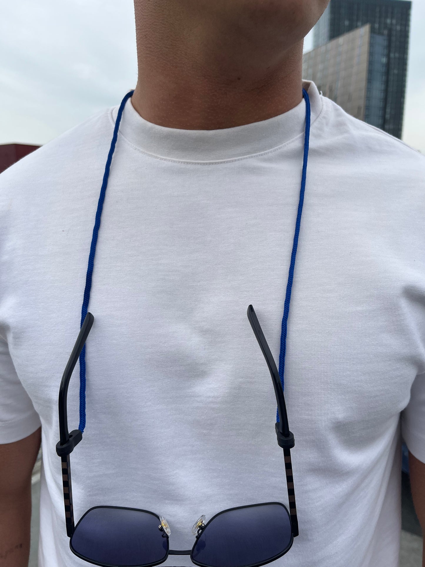 Rubber Grip Rope Blue