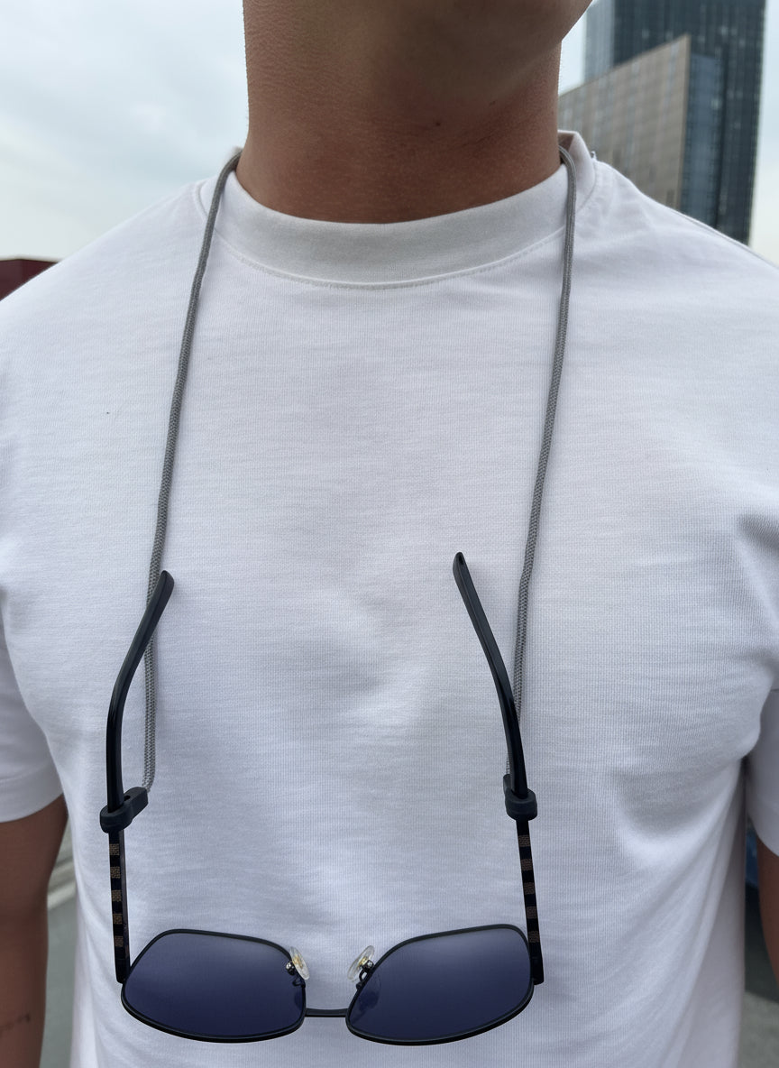 Rubber Grip Rope Grey
