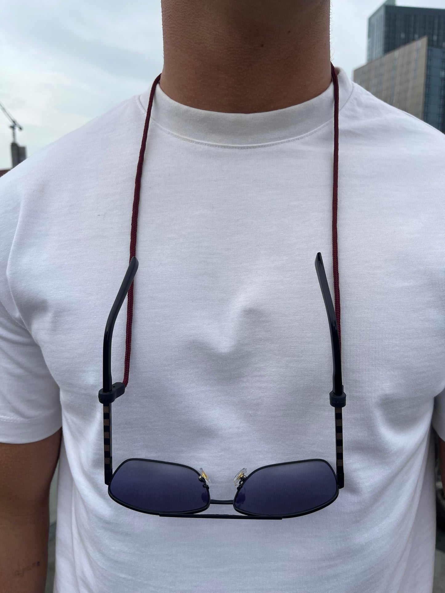 Rubber Grip Rope Burgundy