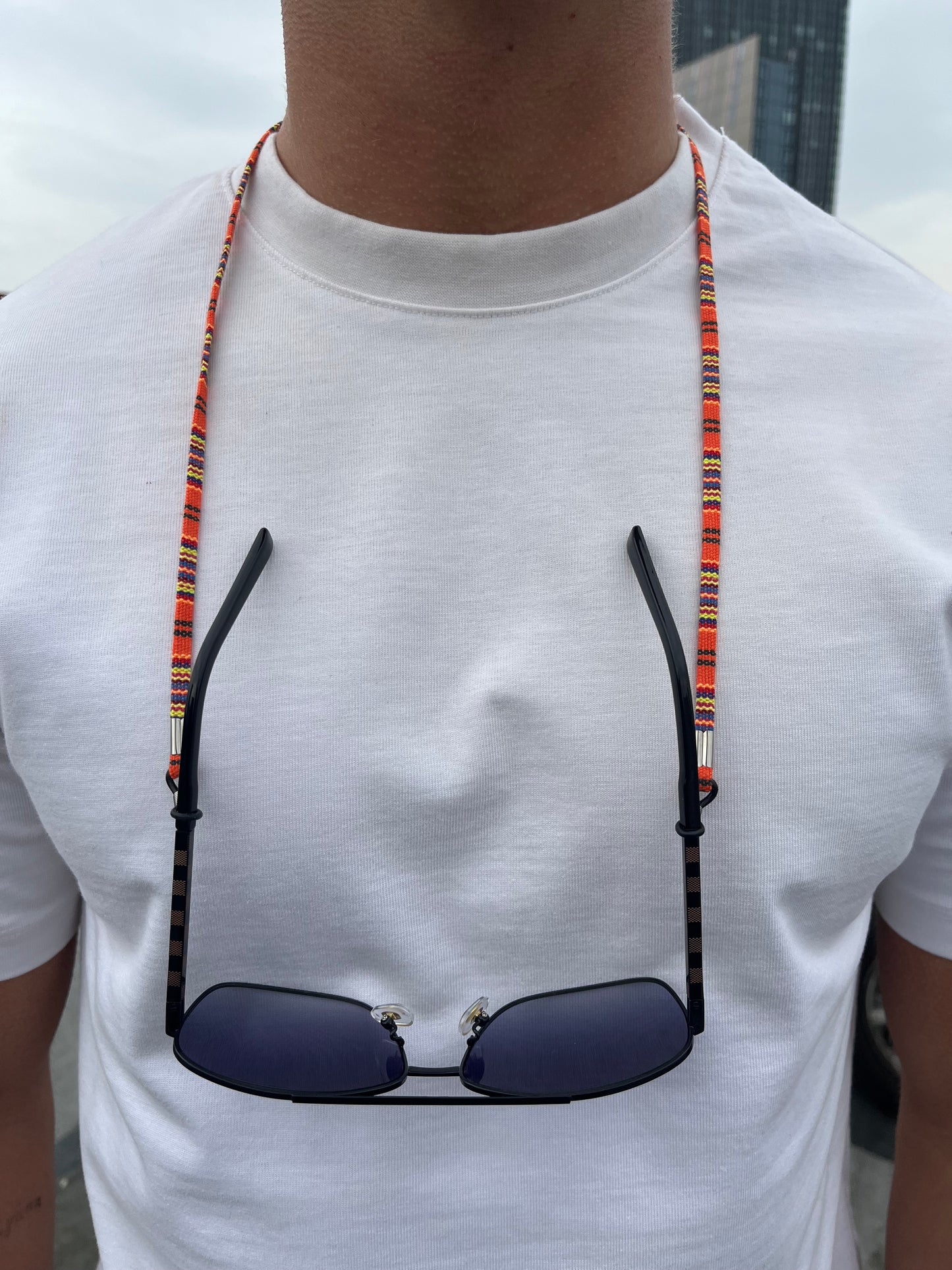 Multi Coloured Rope - Orange