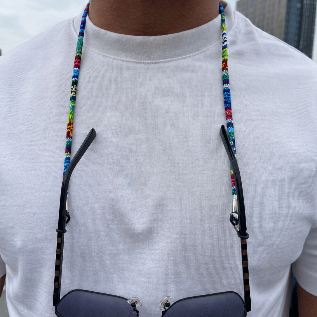 Multi Coloured Rope - Blue/Green