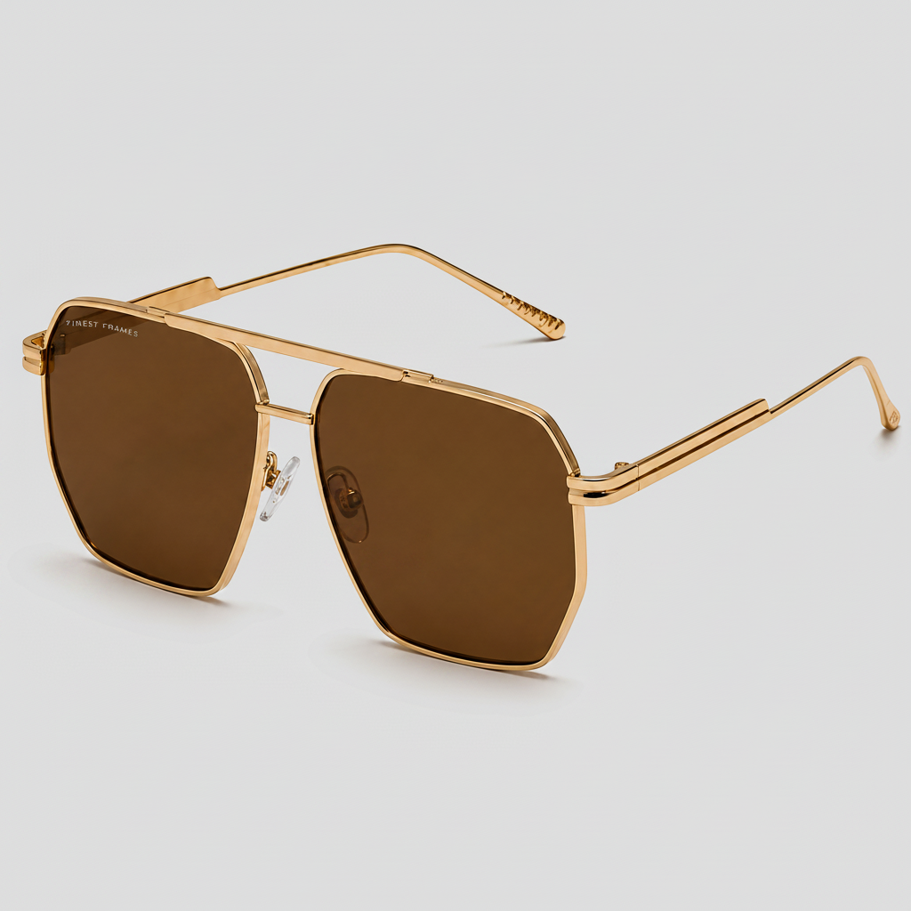 Flow V2 Brown Gold – Finest Frames